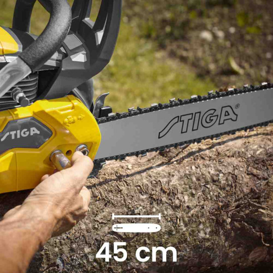 Купити Пила ланцюгова бензинова STIGA CS755. Офіційний магазин Toolmaster Україна. Фірмовий інструмент та обладнання, офіційна гарантія