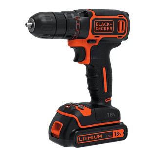 Купити Дриль-шурупокрут акумуляторний BLACK+DECKER BDCDC18KB. Офіційний магазин Toolmaster Україна. Фірмовий інструмент та обладнання, офіційна гарантія