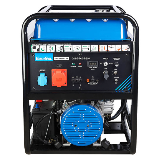 Купити Генератор бензиновий EnerSol EPG-11000TEA. Офіційний магазин Toolmaster Україна. Фірмовий інструмент та обладнання, офіційна гарантія
