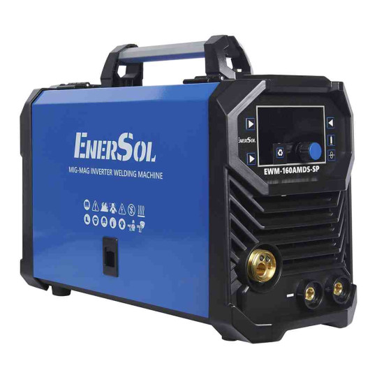 Купити Зварювальний напівавтомат інверторний EnerSol EWM-160AMDS-SP. Офіційний магазин Toolmaster Україна. Фірмовий інструмент та обладнання, офіційна гарантія