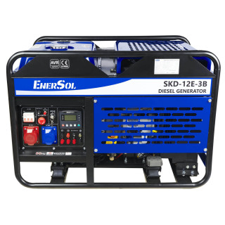 Купити Генератор дизельний EnerSol SKD-12E-3B. Офіційний магазин Toolmaster Україна. Фірмовий інструмент та обладнання, офіційна гарантія