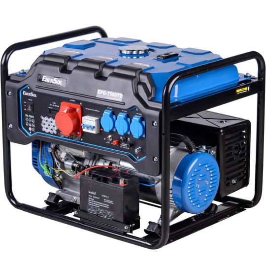 Купити Генератор бензиновый EnerSol EPG-7500TE. Официальный магазин Toolmaster Украина. Фирменный инструмент и оборудование, официальная гарантия