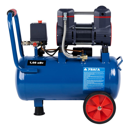 Купити Компресор повітряний безмасляний EnerSol ES-AC285-24-2OF. Офіційний магазин Toolmaster Україна. Фірмовий інструмент та обладнання, офіційна гарантія