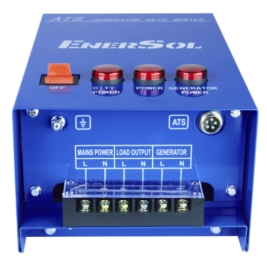 Купити Автоматичне введення резерву (АВР) для SKDS-*(однофазних) EnerSol EATS-15DS. Офіційний магазин Toolmaster Україна. Фірмовий інструмент та обладнання, офіційна гарантія