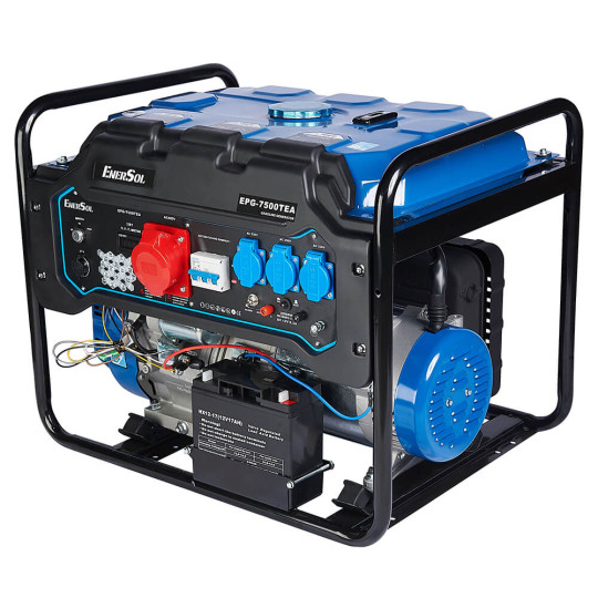 Купити Генератор бензиновий EnerSol EPG-7500TEA. Офіційний магазин Toolmaster Україна. Фірмовий інструмент та обладнання, офіційна гарантія