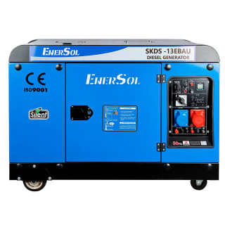 Купити Генератор дизельний EnerSol SKDS-13EBAU. Офіційний магазин Toolmaster Україна. Фірмовий інструмент та обладнання, офіційна гарантія