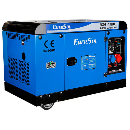 Купити Генератор дизельный EnerSol SKDS-13EBAU. Официальный магазин Toolmaster Украина. Фирменный инструмент и оборудование, официальная гарантия