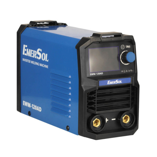 Купити Зварювальний апарат інверторний EnerSol EWM-120AD. Офіційний магазин Toolmaster Україна. Фірмовий інструмент та обладнання, офіційна гарантія