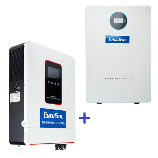 Купити Інвертор гібридний EnerSol EHI-SUNONECO6.2KW+EB-SK-51.2V200Ah. Офіційний магазин Toolmaster Україна. Фірмовий інструмент та обладнання, офіційна гарантія