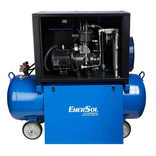 Купити Компресор повітряний гвинтовий EnerSol ES-AC1570-200-1SS. Офіційний магазин Toolmaster Україна. Фірмовий інструмент та обладнання, офіційна гарантія