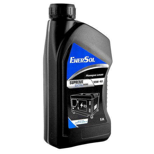 Купити Олива моторна EnerSol Supreme-ExtraDiesel(10W-40),1л. Офіційний магазин Toolmaster Україна. Фірмовий інструмент та обладнання, офіційна гарантія