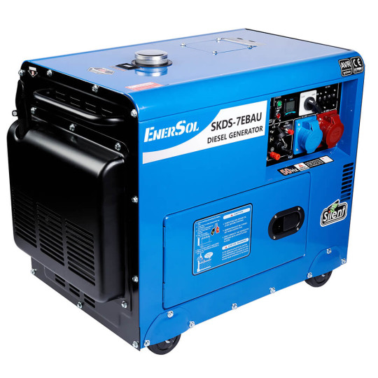 Купити Генератор дизельний EnerSol SKDS-7EBAU. Офіційний магазин Toolmaster Україна. Фірмовий інструмент та обладнання, офіційна гарантія