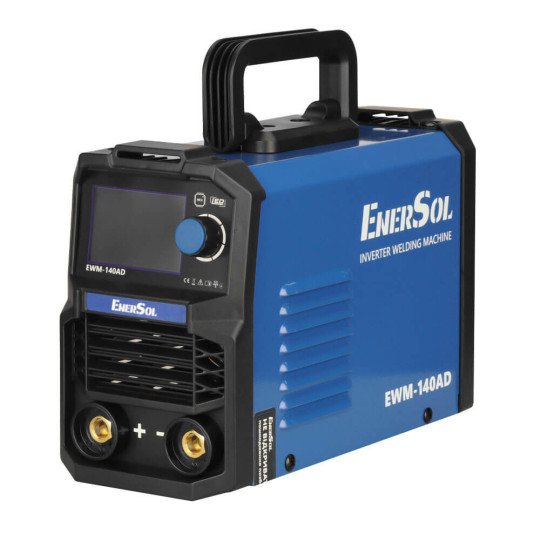 Купити Зварювальний апарат інверторний EnerSol EWM-140AD. Офіційний магазин Toolmaster Україна. Фірмовий інструмент та обладнання, офіційна гарантія