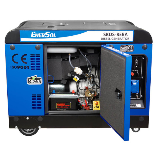 Купити Генератор дизельний EnerSol SKDS-8EBA. Офіційний магазин Toolmaster Україна. Фірмовий інструмент та обладнання, офіційна гарантія