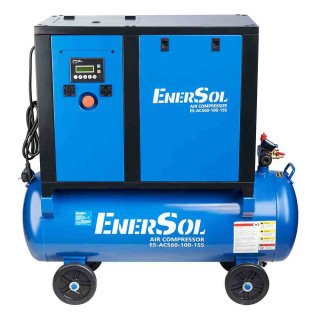 Купити Компресор повітряний гвинтовий EnerSol ES-AC560-100-1SS. Офіційний магазин Toolmaster Україна. Фірмовий інструмент та обладнання, офіційна гарантія