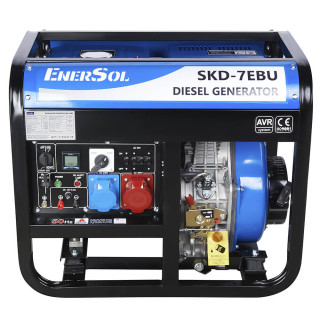 Купити Генератор дизельний EnerSol SKD-7EBU. Офіційний магазин Toolmaster Україна. Фірмовий інструмент та обладнання, офіційна гарантія