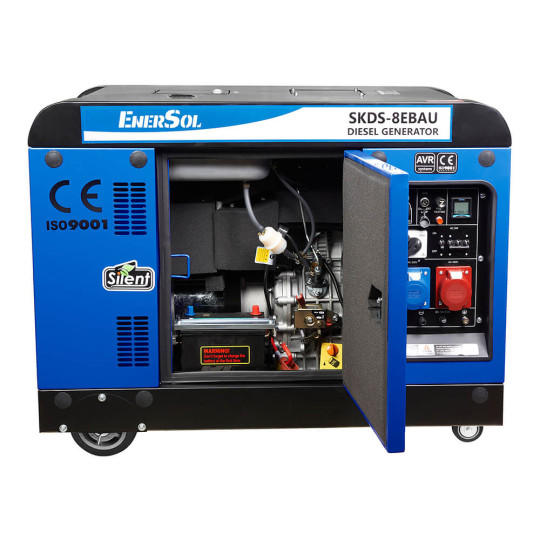 Купити Генератор дизельний EnerSol SKDS-8EBAU. Офіційний магазин Toolmaster Україна. Фірмовий інструмент та обладнання, офіційна гарантія