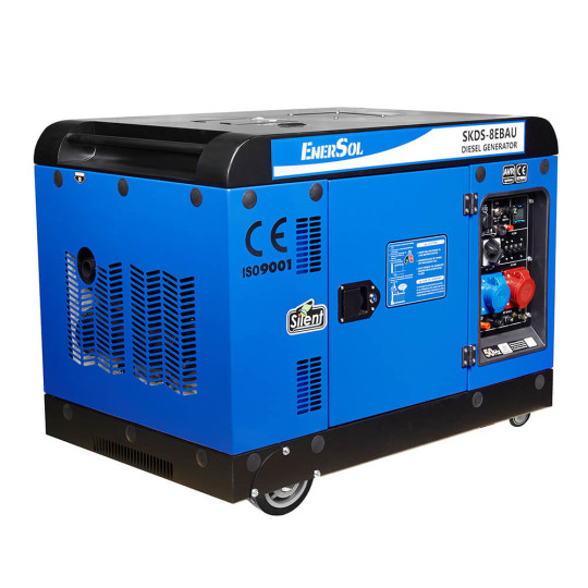Купити Генератор дизельний EnerSol SKDS-8EBAU. Офіційний магазин Toolmaster Україна. Фірмовий інструмент та обладнання, офіційна гарантія