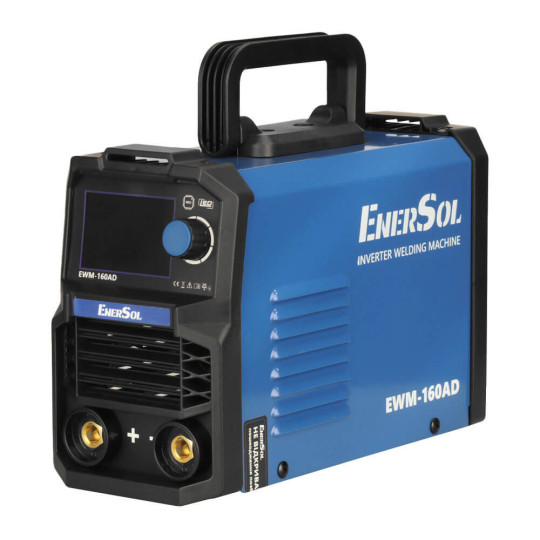 Купити Зварювальний апарат інверторний EnerSol EWM-160AD. Офіційний магазин Toolmaster Україна. Фірмовий інструмент та обладнання, офіційна гарантія