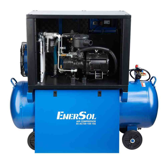 Купити Компресор повітряний гвинтовий EnerSol ES-AC720-150-1SS. Офіційний магазин Toolmaster Україна. Фірмовий інструмент та обладнання, офіційна гарантія