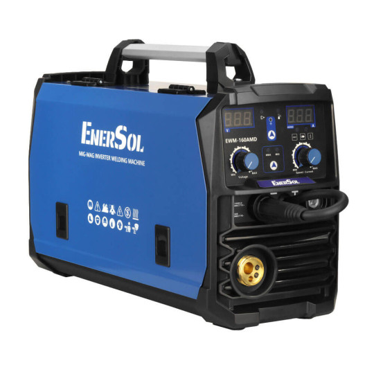 Купити Зварювальний напівавтомат інверторний EnerSol EWM-160AMD. Офіційний магазин Toolmaster Україна. Фірмовий інструмент та обладнання, офіційна гарантія