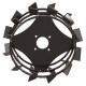 Грунтозацеп D450x150 квадрат Кентавр для мотоблоков МВ2060/2090