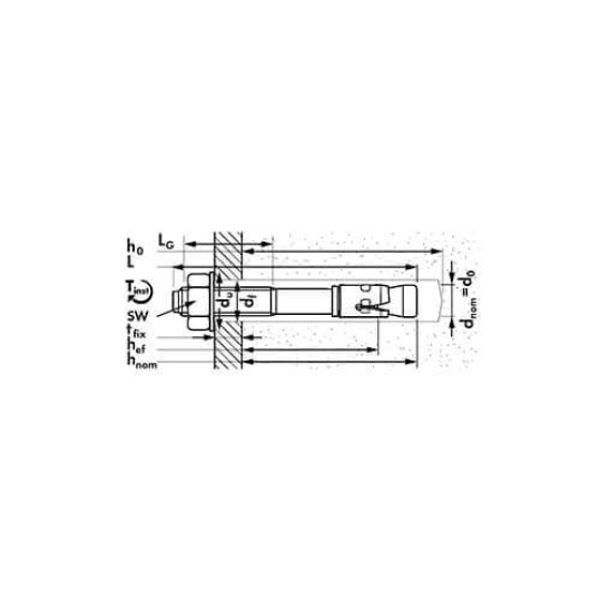 Купити Анкер-болт m2r 10х110/30 Mungo 3301011. Офіційний магазин Toolmaster Україна. Фірмовий інструмент та обладнання, офіційна гарантія