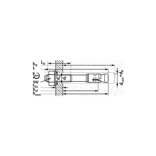 Купити Анкер-болт m2 8х80/10 Mungo 3200808. Офіційний магазин Toolmaster Україна. Фірмовий інструмент та обладнання, офіційна гарантія