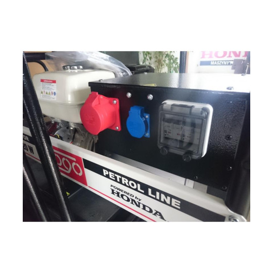 Купити Апарат дугового зварювання з генераторною установкою FH9220W 3ф-7,8кВА/1ф-4,0кВт, звар.стр-220А, двиг.Honda-GX390, бак 6,2л FOGO FH 9220 W. Офіційний магазин Toolmaster Україна. Фірмовий інструмент та обладнання, офіційна гарантія