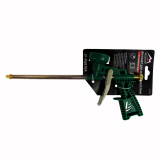 Купити Пістолет для піни, пластиковий корпус, покриття-нікель Vulkan JF-PU010A. Офіційний магазин Toolmaster Україна. Фірмовий інструмент та обладнання, офіційна гарантія