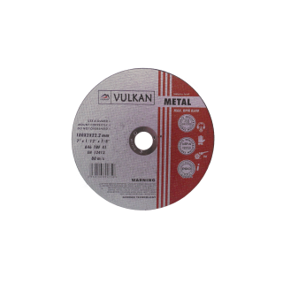 Купити Круг відрізний 180*2*22 (UA) Vulkan 318020. Офіційний магазин Toolmaster Україна. Фірмовий інструмент та обладнання, офіційна гарантія