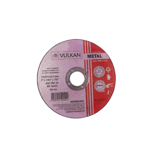 Купити Круг відрізний 125*1,0*22 (UA) Vulkan Vulkan1250122. Офіційний магазин Toolmaster Україна. Фірмовий інструмент та обладнання, офіційна гарантія
