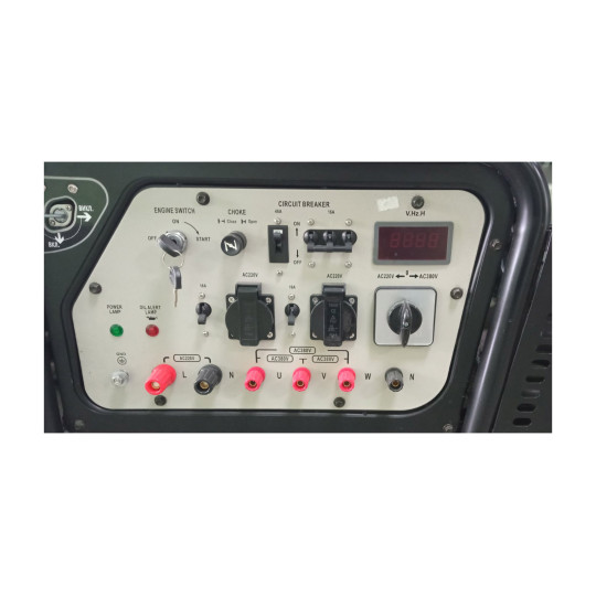 Купити Генераторная установка SC13000-II 3ф 13 кВА, эл.старт, бак-30л Vulkan. Официальный магазин Toolmaster Украина. Фирменный инструмент и оборудование, официальная гарантия