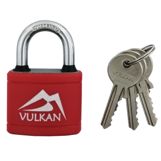 Купити Замок навісний PVC 38мм BX0138 Vulkan. Офіційний магазин Toolmaster Україна. Фірмовий інструмент та обладнання, офіційна гарантія