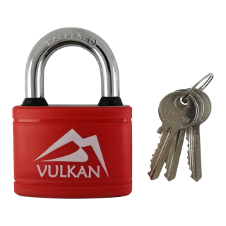 Купити Замок навісний PVC 63мм BX0163 Vulkan. Офіційний магазин Toolmaster Україна. Фірмовий інструмент та обладнання, офіційна гарантія
