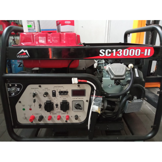 Купити Генераторная установка SC13000-II 3ф 13 кВА, эл.старт, бак-30л Vulkan. Официальный магазин Toolmaster Украина. Фирменный инструмент и оборудование, официальная гарантия