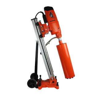 Купити Бурильна установка DK-250/2 4,8 кВт 500об/хв зі стійкою та нахилом 45° GTM DK-250/2/45. Офіційний магазин Toolmaster Україна. Фірмовий інструмент та обладнання, офіційна гарантія