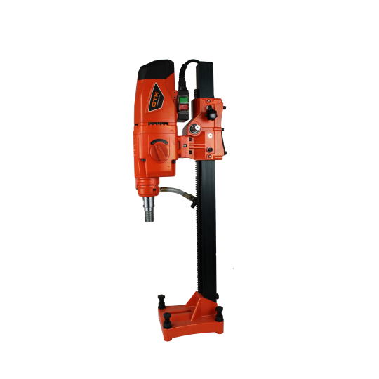 Купити Бурильна установка DK-250/2 4,8 кВт 500об/хв з вертикальною стійкою GTM. Офіційний магазин Toolmaster Україна. Фірмовий інструмент та обладнання, офіційна гарантія