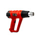 Термоповітродувка HG2000EM, 2000Вт, 80-600С, 300/500л/хв, LCD-дисплей GTM