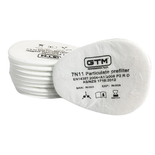 Купити Передфільтр протиаерозольний GTM 7N11 (пил,дим,туман). Офіційний магазин Toolmaster Україна. Фірмовий інструмент та обладнання, офіційна гарантія