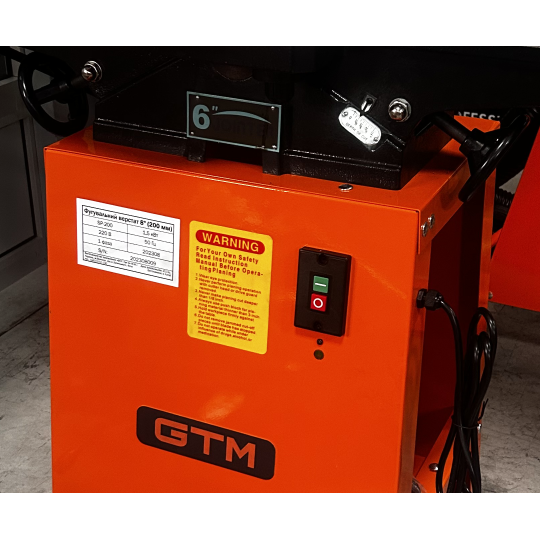 Купити Фугувальний верстат SP-150 GTM 0,75кВт 220В. Офіційний магазин Toolmaster Україна. Фірмовий інструмент та обладнання, офіційна гарантія