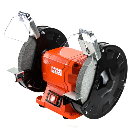 Купити Точило 200мм 350Вт NBG-200F 200*20*16 220В GTM. Офіційний магазин Toolmaster Україна. Фірмовий інструмент та обладнання, офіційна гарантія