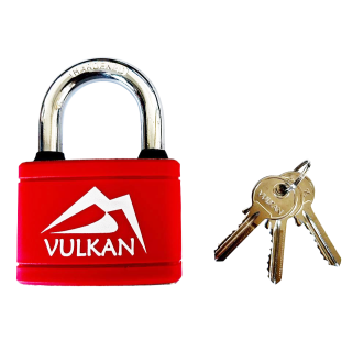 Купити Замок навісний PVC 75мм BX0175 Vulkan. Офіційний магазин Toolmaster Україна. Фірмовий інструмент та обладнання, офіційна гарантія
