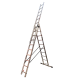 Драбина 3-секц. розкл. 3*10сх. 2,72-6,5м GTM KME310