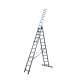 Драбина 3-секц. розкл. 3*12сх. 3,26-8,12м GTM KME312