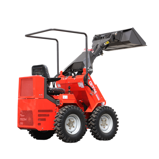 Купити Минипогрузчик колесный 238/600кг/дизель.11,7л.с. GTM RIX600. Официальный магазин Toolmaster Украина. Фирменный инструмент и оборудование, официальная гарантия