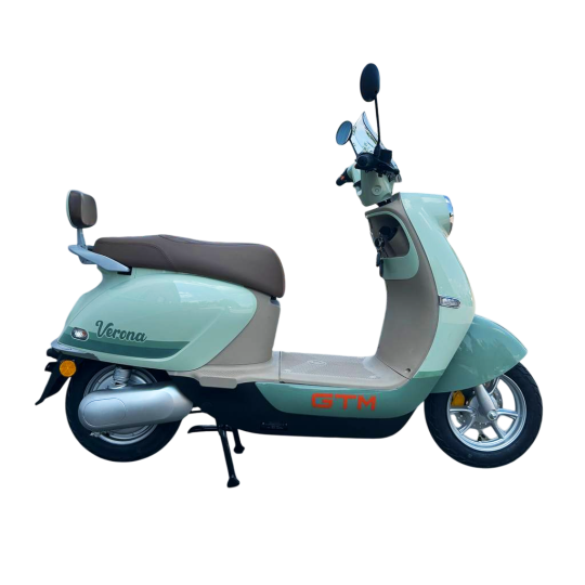 Купити Скутер акумуляторний Verona, 1200Вт, 60V, швидкість 50км/год, запас ходу 60км GTM. Офіційний магазин Toolmaster Україна. Фірмовий інструмент та обладнання, офіційна гарантія