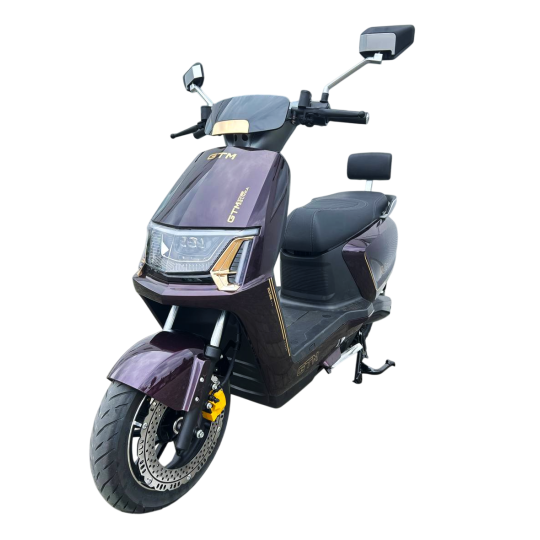 Купити Скутер акумуляторний Volt, 1500Вт, 72V, швидкість 50км/год, запас ходу 60км GTM. Офіційний магазин Toolmaster Україна. Фірмовий інструмент та обладнання, офіційна гарантія