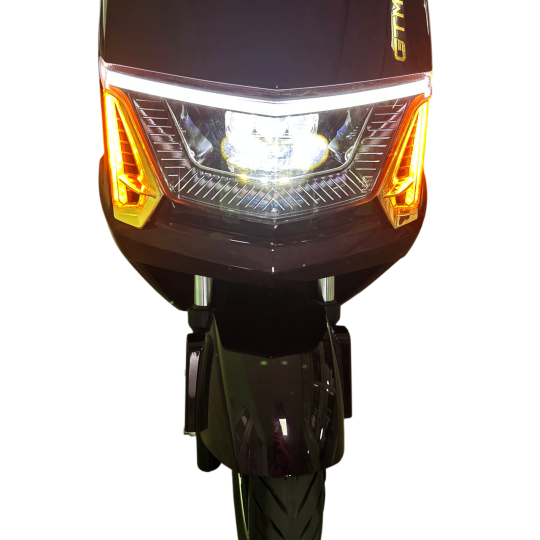 Купити Скутер акумуляторний Volt, 1500Вт, 72V, швидкість 50км/год, запас ходу 60км GTM. Офіційний магазин Toolmaster Україна. Фірмовий інструмент та обладнання, офіційна гарантія