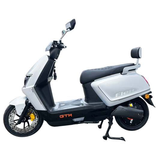 Купити Скутер аккумуляторный Flex, 1500Вт, 72V, скорость 60км/ч, запас хода 80км GTM. Официальный магазин Toolmaster Украина. Фирменный инструмент и оборудование, официальная гарантия